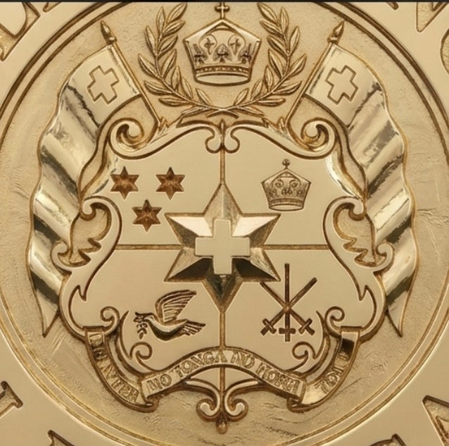 Custom “Sila ‘o Tonga” Ring – Pa‘anga Emblem Edition