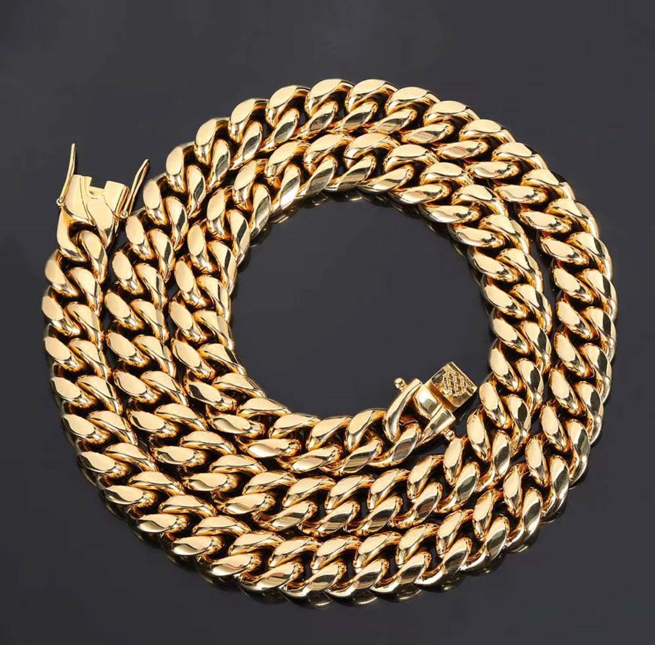Cuban Link Bracelet & Necklace – Gold & Silver